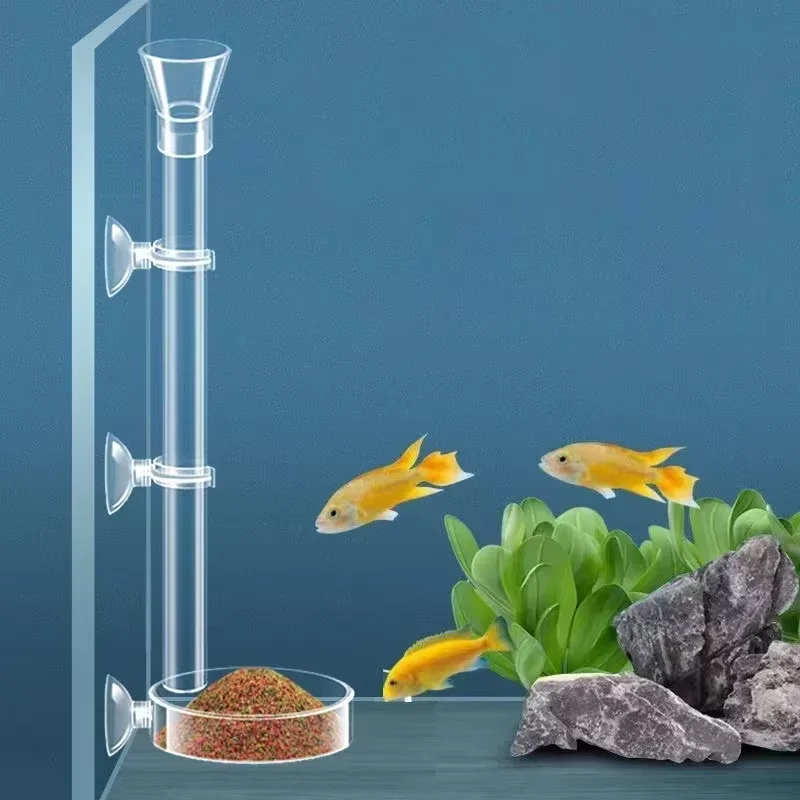 Planted Aquarium Youtube - Aquarium glazen voedingsbuis & garnalenschotelset -