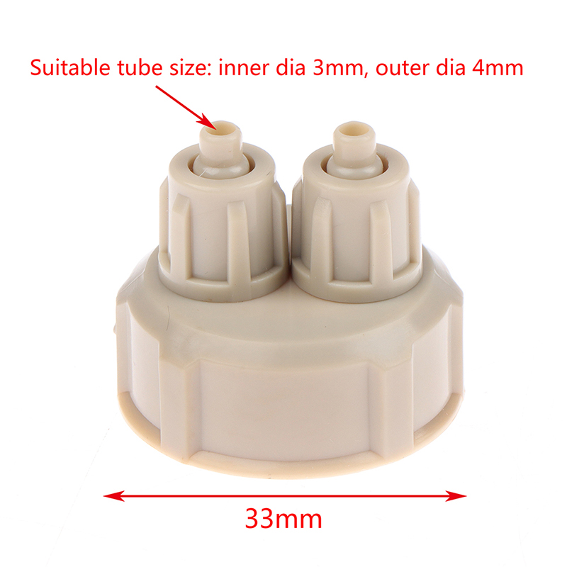 Planted Aquarium Youtube - 2-delige Aquarium CO2-systeem buisventiel met meter,