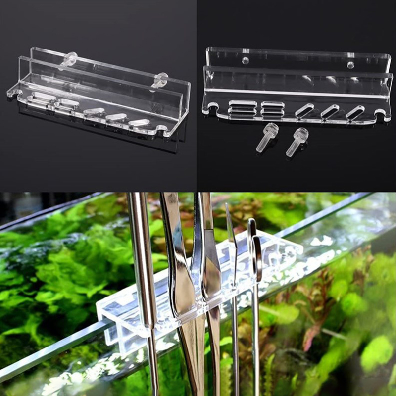 Planted Aquarium Maintenance - Aquarium Plant Gereedschap Opbergrek Acryl Houder