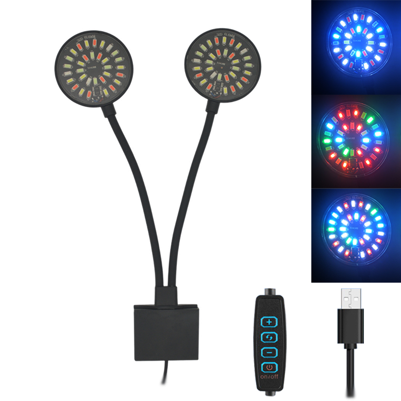 Aquarium Plant Growing - USB Aquarium LED-licht Aquarium Cliplamp Volledig