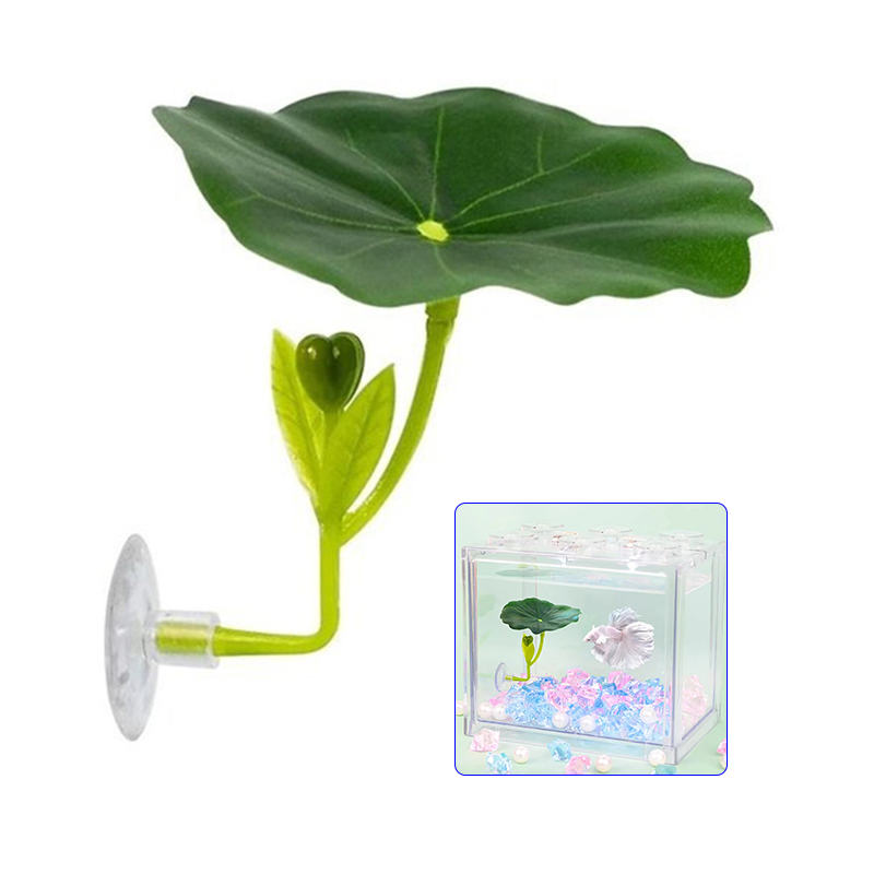 Planted Aquarium Betta - 1Pc Groen Blad Hangmat Voor Betta