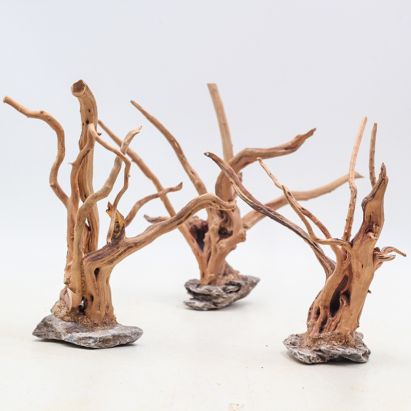 Aquarium Plant Growing - 1Pc Aquarium Landschapsarchitectuur Hout Ornamenten Boom