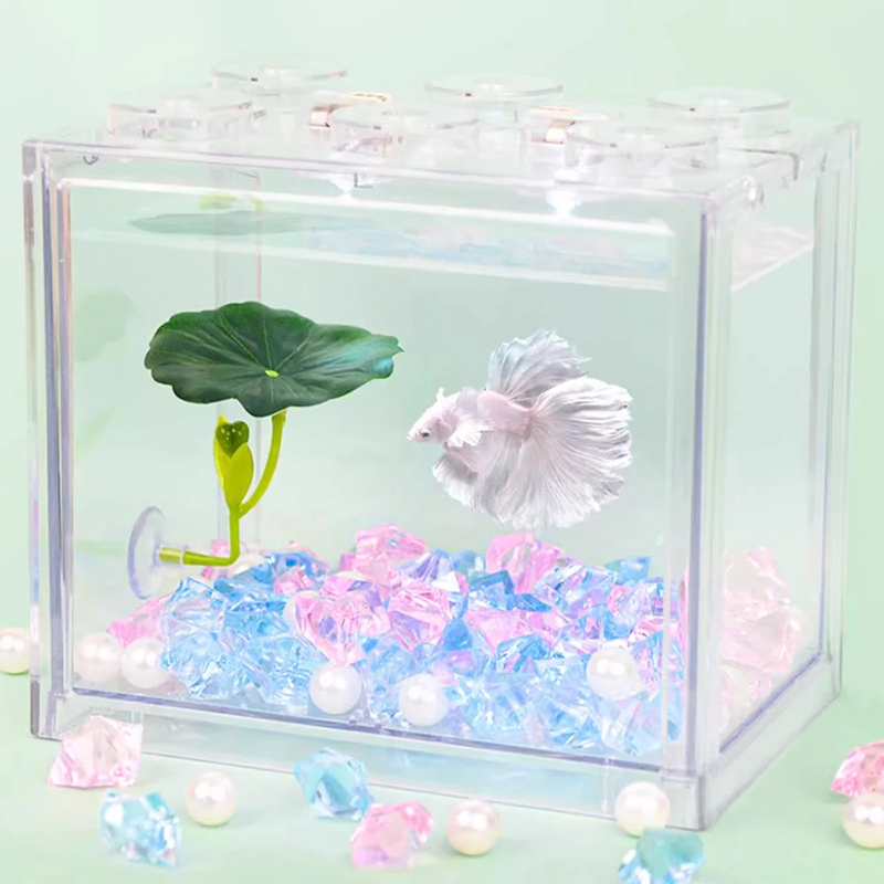 Groene bladhangmat voor betta- - Planted Aquarium Betta recensie en prijs