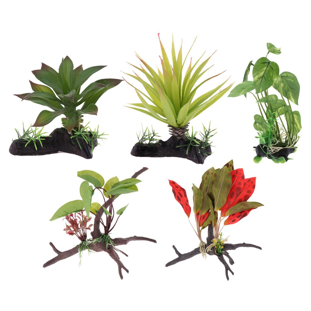 Reptiel Terrarium Plant Kunstm - Planted Aquarium Jungle recensie en prijs