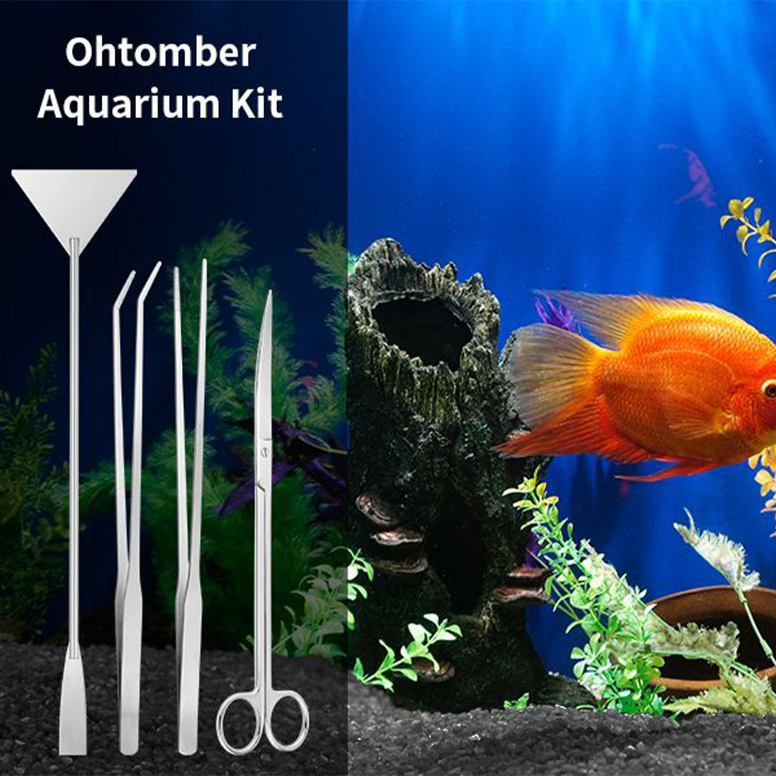 4 Stuks Aquarium Tool Kit Rvs  - Planted Aquarium Maintenance recensie en prijs