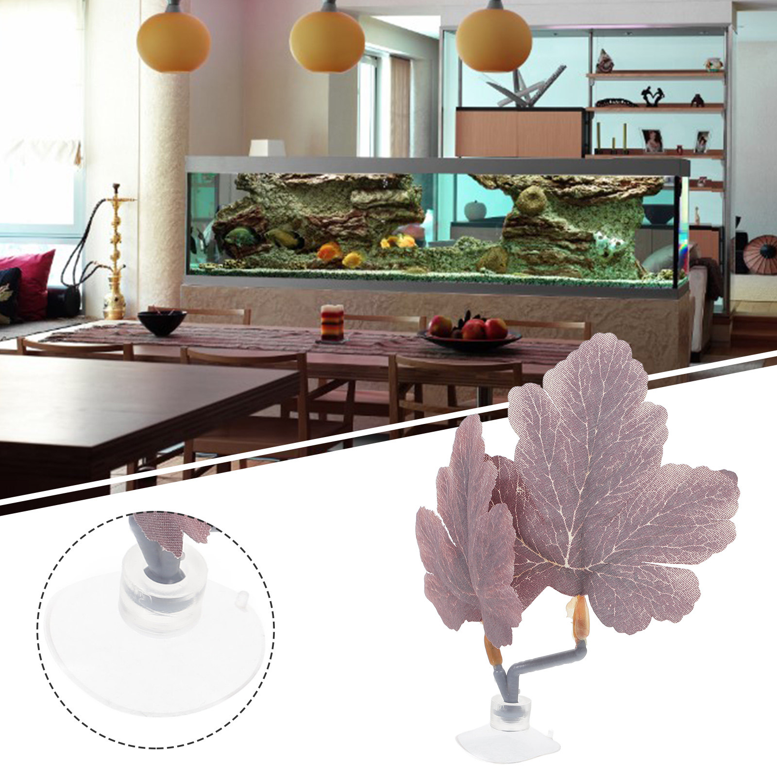 Betta Vis Bladhanger Realistis - Planted Aquarium Betta recensie en prijs