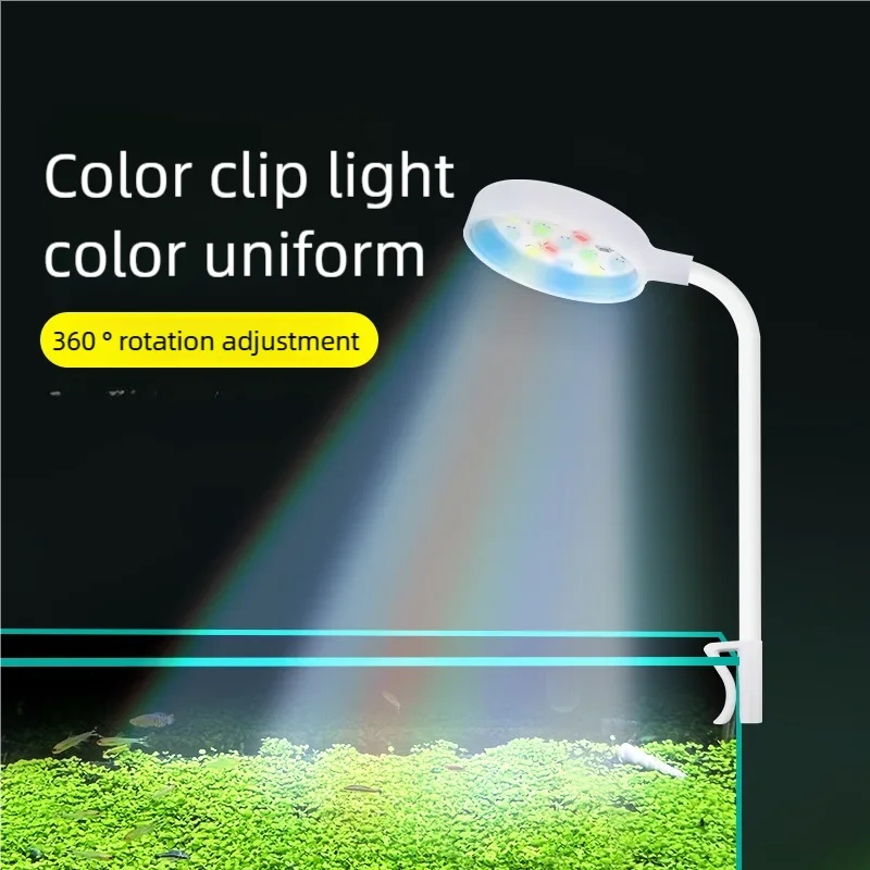 3W LED Clip-On Aquariumlamp Vo - Aquarium Plant Growing recensie en prijs